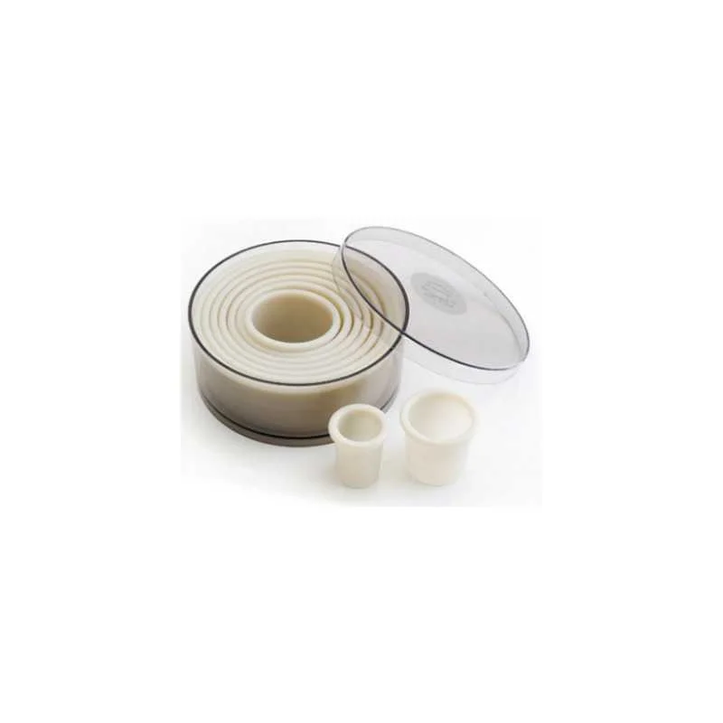 Acheter Direct Boîte 9 Emporte-Pièces Ronds Nylon Lisses