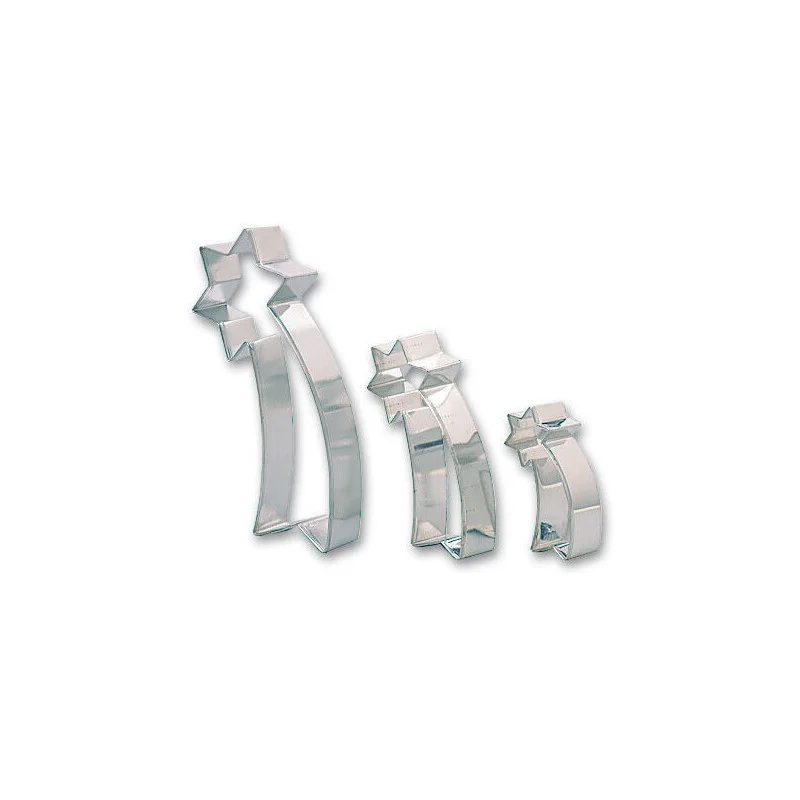 Découpoir Etoile Filante - Lot de 3 Livraison Gratuite