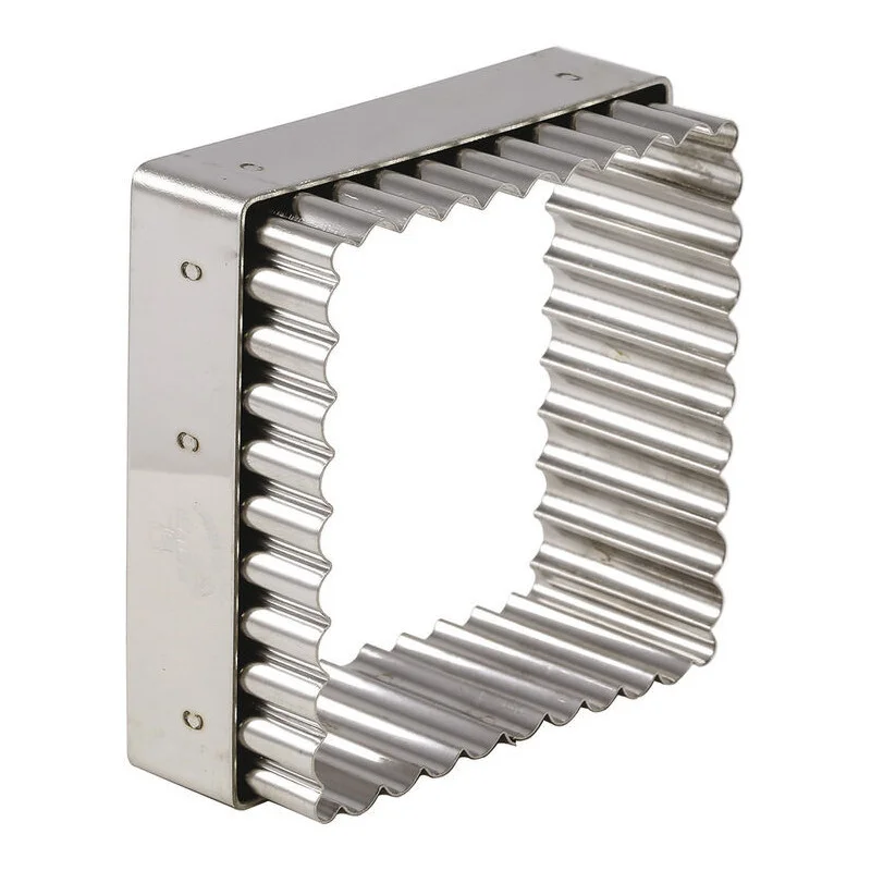 Populaire Découpoir Carré Cannelé - 80 x 80 mm