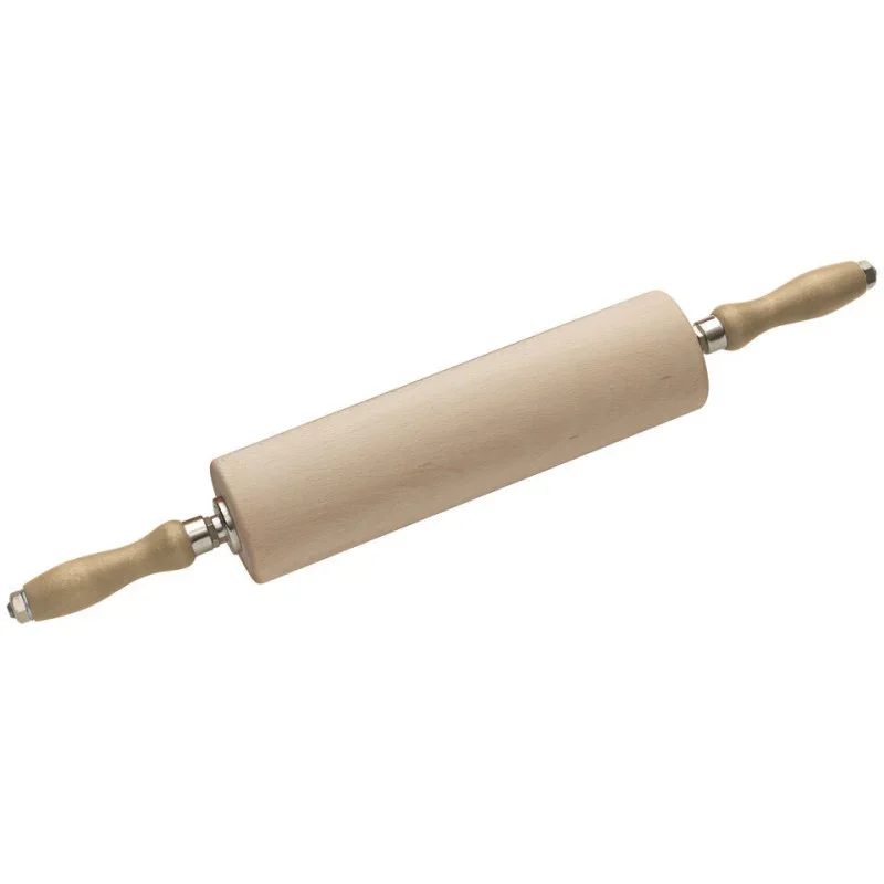 Rouleau Hêtre avec Poignées - 300 mm - ⌀ 80 mm Achetez Aujourd’hui