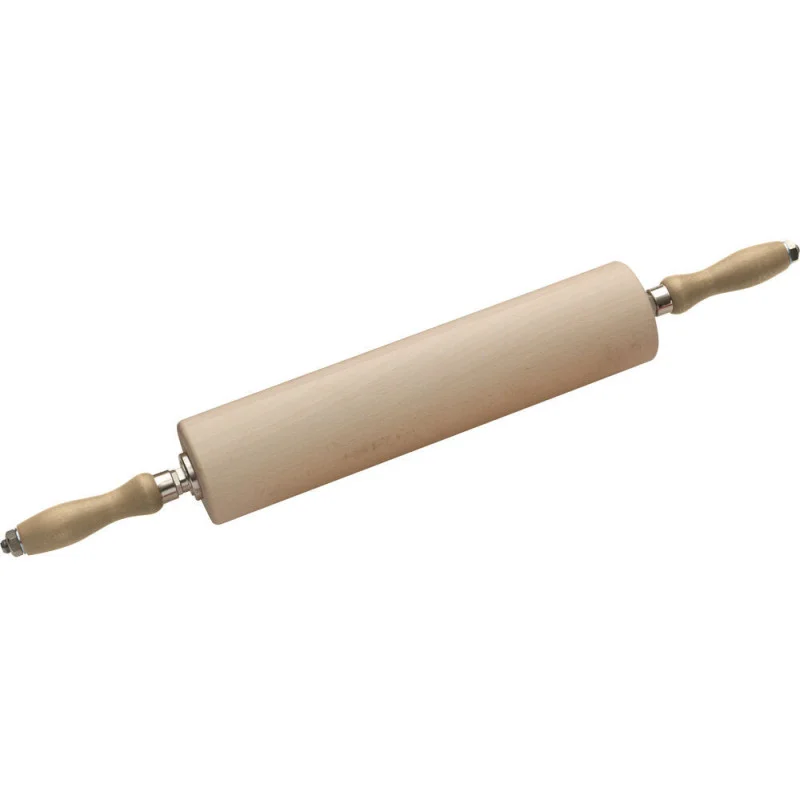 Rouleau Hêtre avec Poignées - 350 mm - ⌀ 80 mm Populaire