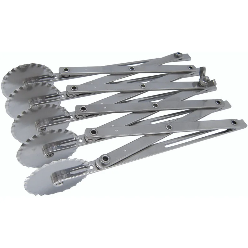 Rouleau Extensible Multicoupe - 5 Roulettes Cannelées Expédition Rapide