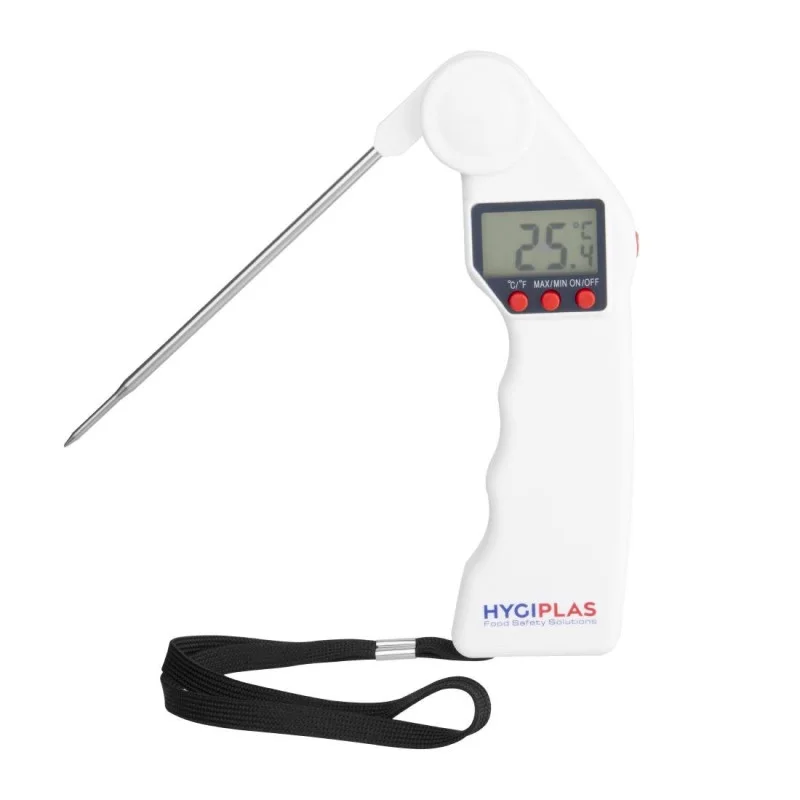 Livraison Gratuite Thermomètre À Sonde Pliable Easytemp Blanc