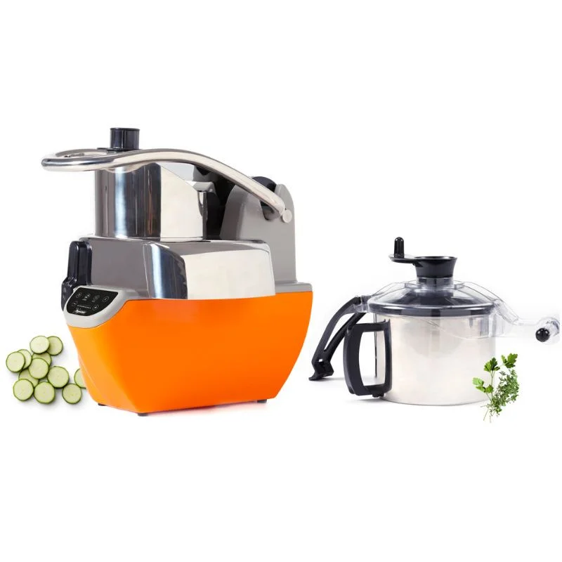 Achat Immédiat Combiné Cutter et Coupe-Légumes à Vitesse Variable et Ecran à Affichage Digital