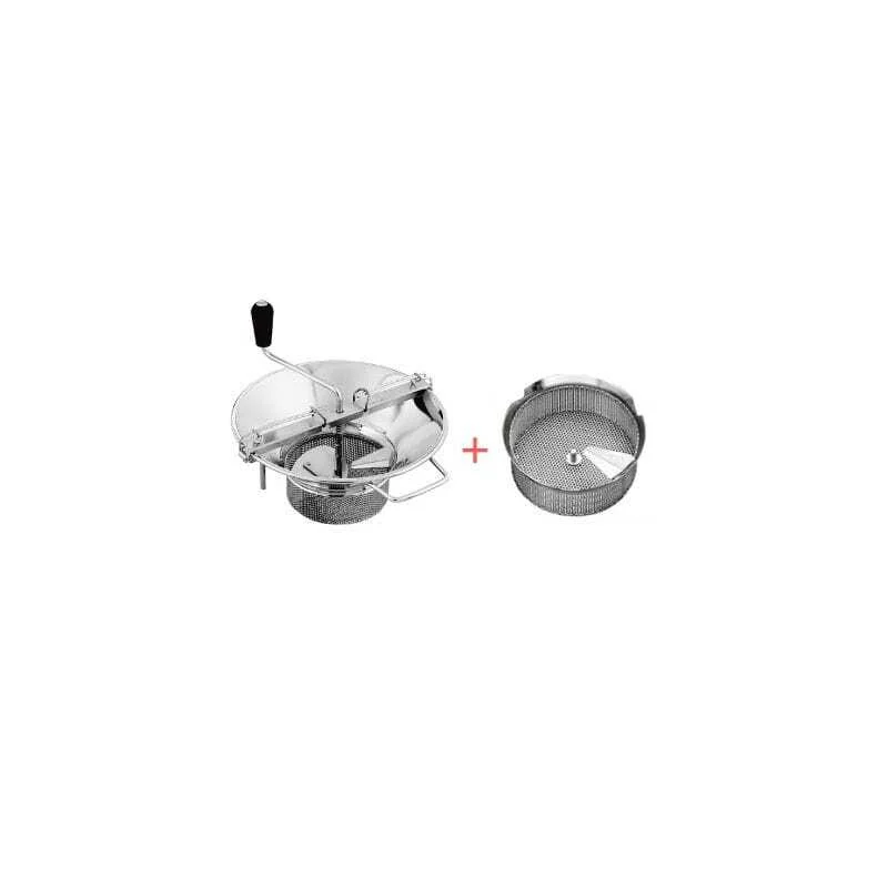 Vente Flash Pack Moulin à Légumes N°5 Inox - Grille Ø 2 mm