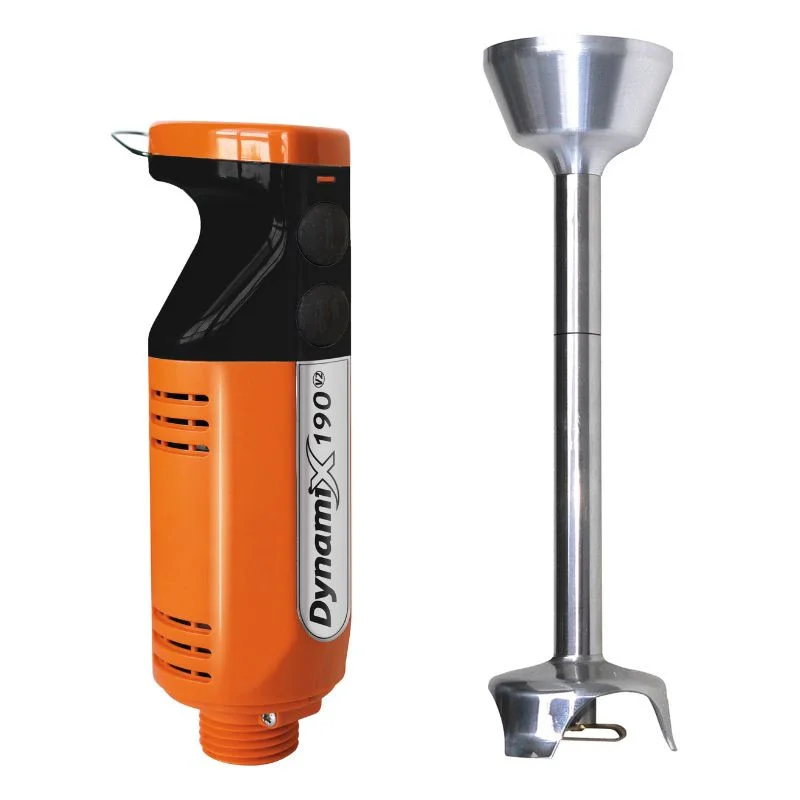 Mixeur Plongeant 190 Orange - 2 Vitesses Commander Vite