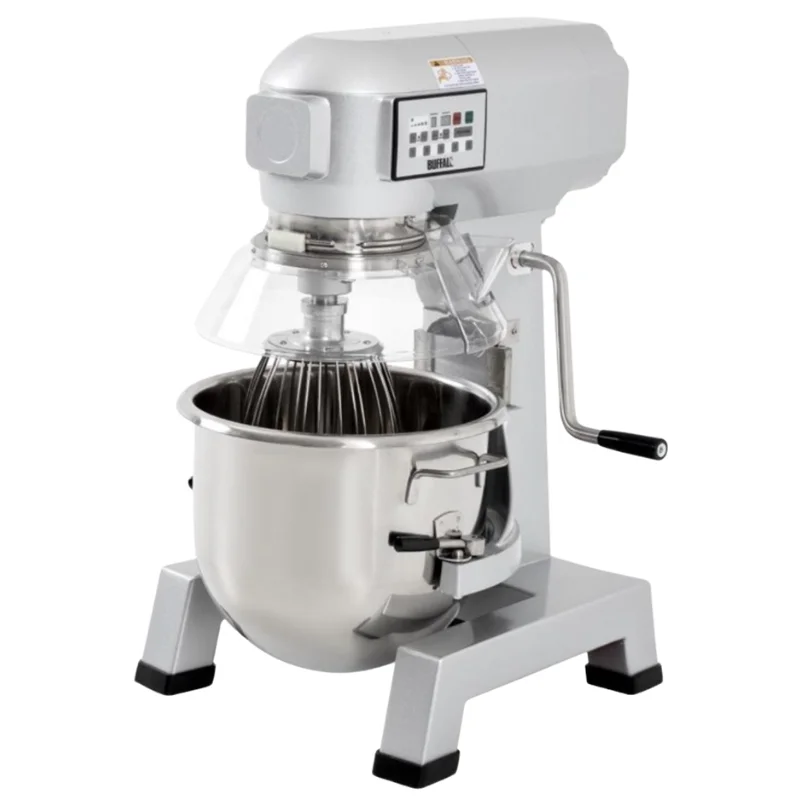 Seulement Aujourd’hui Batteur Mélangeur Planétaire Numérique Aluminium et Inox - 20 L