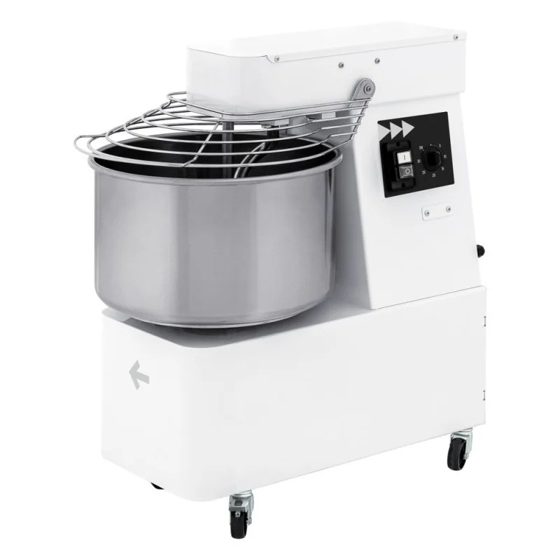 Prix Promo Pétrin à Spirale Cuve Fixe - 22 L