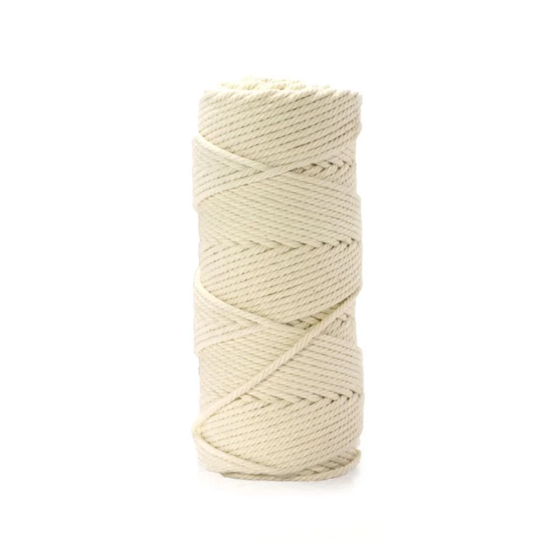 Corde à Roulade en Coton Ecru - 140 m Achat Immédiat