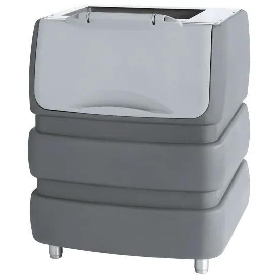 Conteneur à glaçons pour h09fne053 - capacité 190 kg - 942 x 795 x 1053 mm Authentique