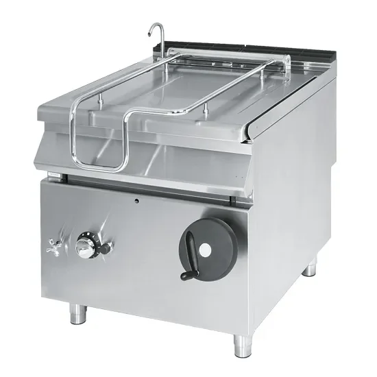 Sauteuse basculante gaz et électrique cuve inox avec capacité 60 l Achetez Aujourd’hui