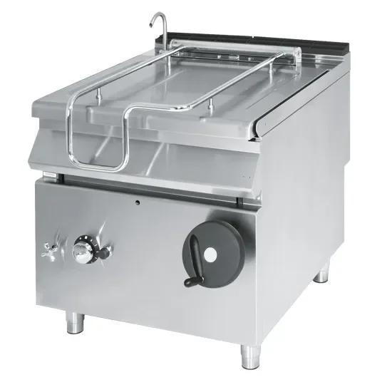 Sauteuse basculante gaz et électrique cuve inox avec capacité 80 l Prix Bas