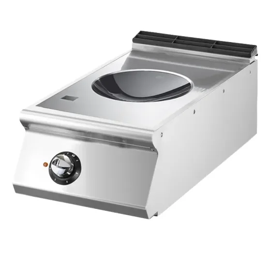 Top wok induction triphasé - 1 zone puissance 5 kw - 400 x 900 x 250 mm Promotion