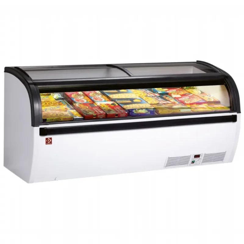 Libre service panoramique vitres coulissante cold vision 2000x940xh880 Authentique