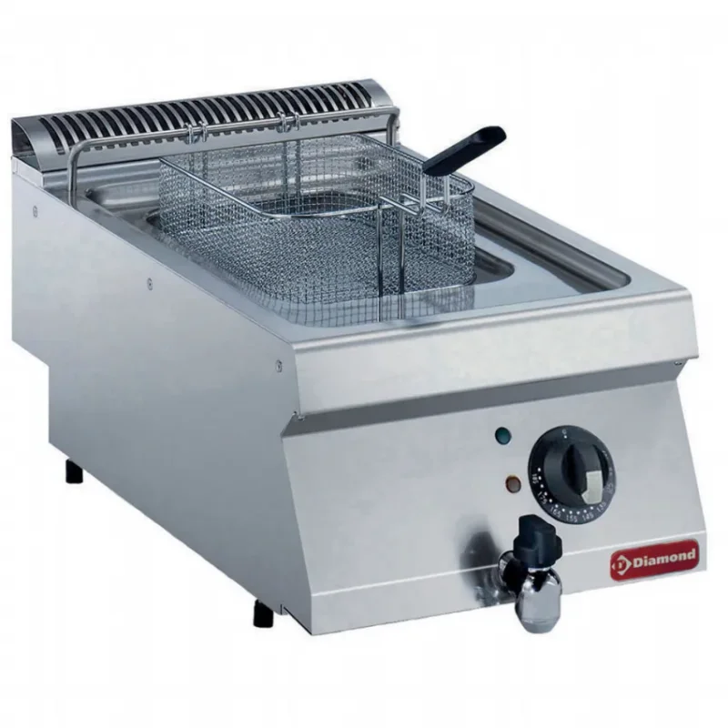 Meilleur Prix Friteuse électrique cuve en "y" 7 litres élément /s extérieur a poser