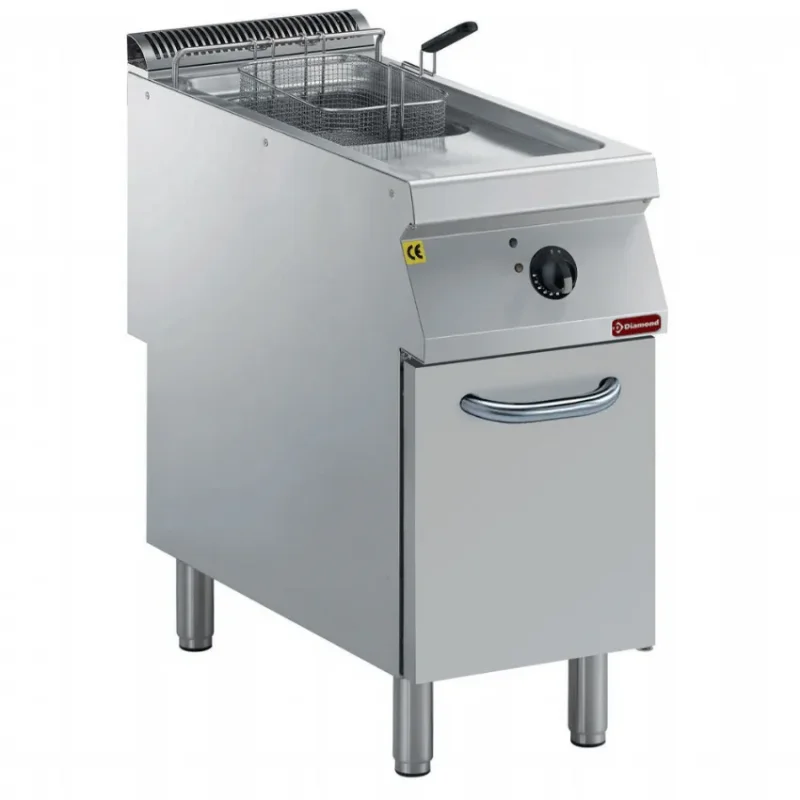 Acheter En Ligne Friteuse professionnelle electrique 1 cuve y 15 litres sur meuble