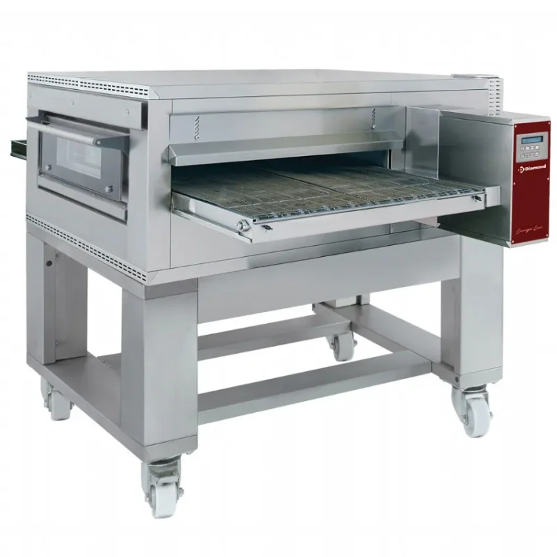 Acheter En Ligne Four convoyeur pizza ventile gaz tapis 1000 mm gaz convoyeur line fours a convoyeur pour pizza