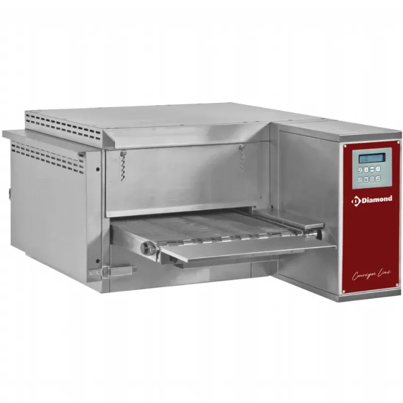 Prix Choc Four convoyeur pizza ventile gaz tapis 400 mm gaz convoyeur line fours a convoyeur de fabrication zanolli a poser