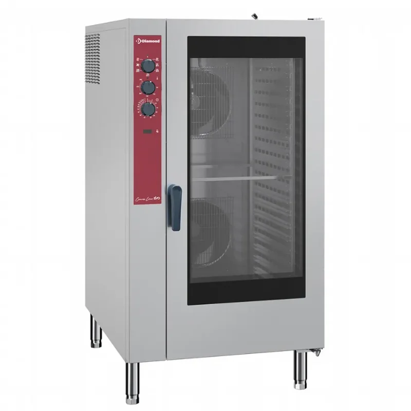 Promotion Saisonnière Four électrique à convection 20 gn 2/1 - 890x1215x1700 mm