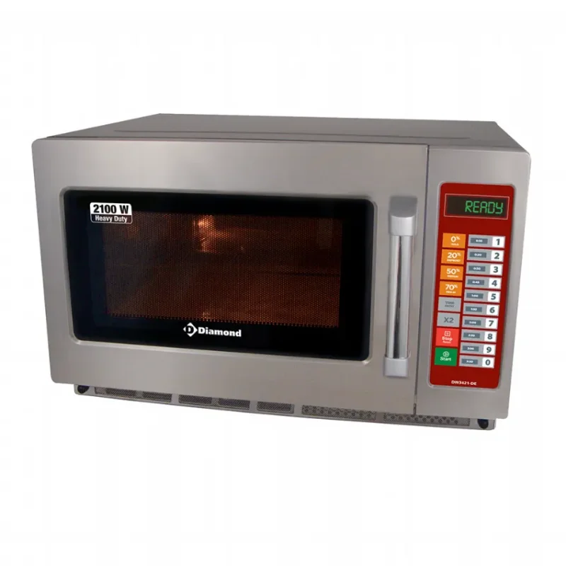 Micro-ondes inox gn 2/3, 2100 w digital 34 litres Prix Promo