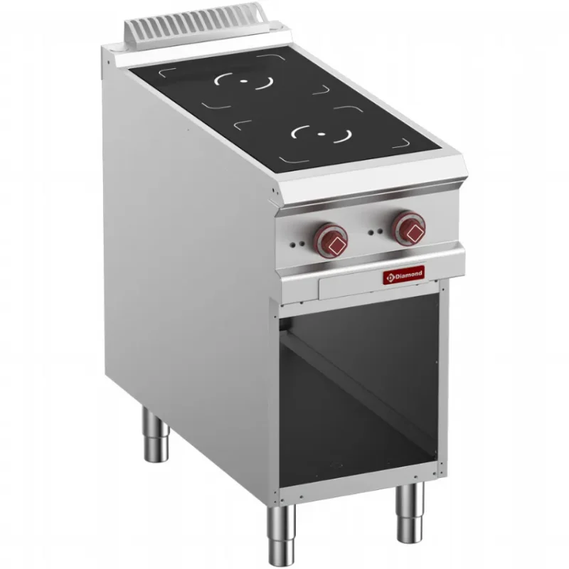 Solde Fourneaux électrique 2 foyers a induction sur armoire