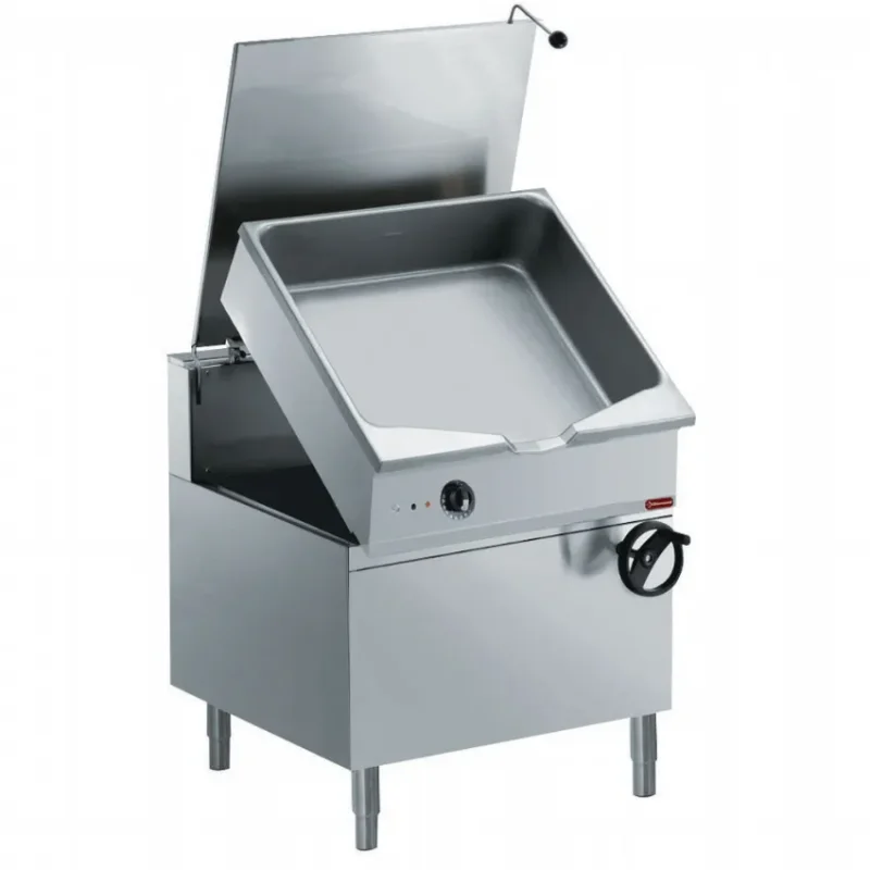 Populaire Sauteuse restauration professionnelle electrique basculante cuve duomat 100 litres sur meuble