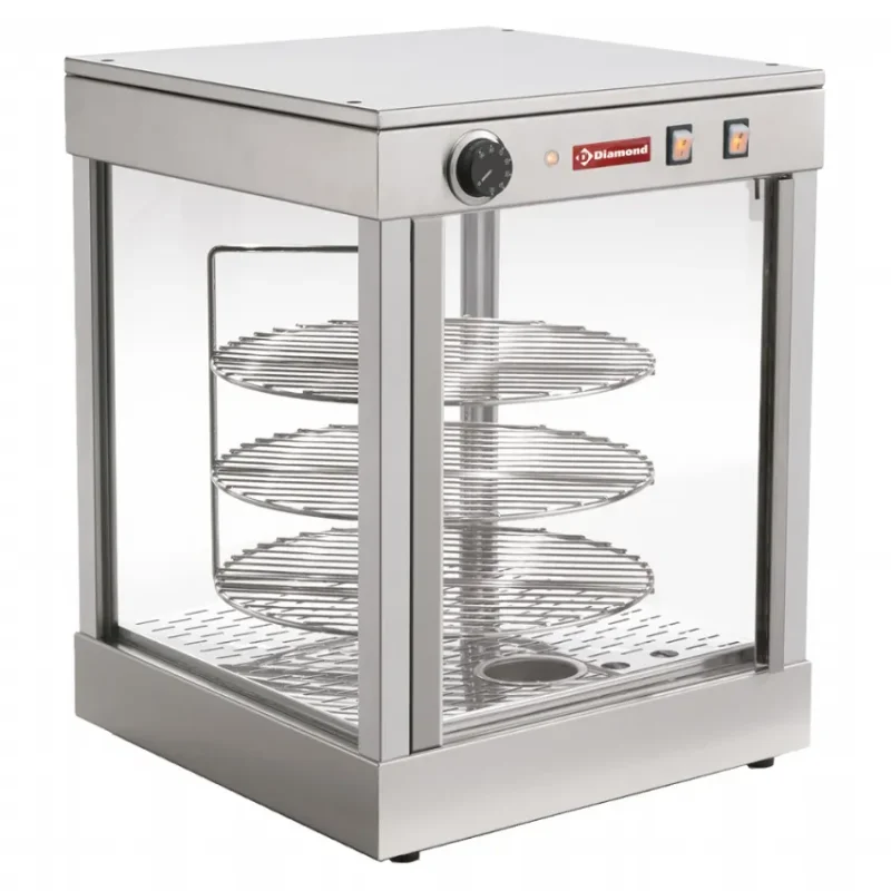 Vitrine chauffante rotative d 420 mm accessoires vitrines tournantes chauffantes Meilleur Choix