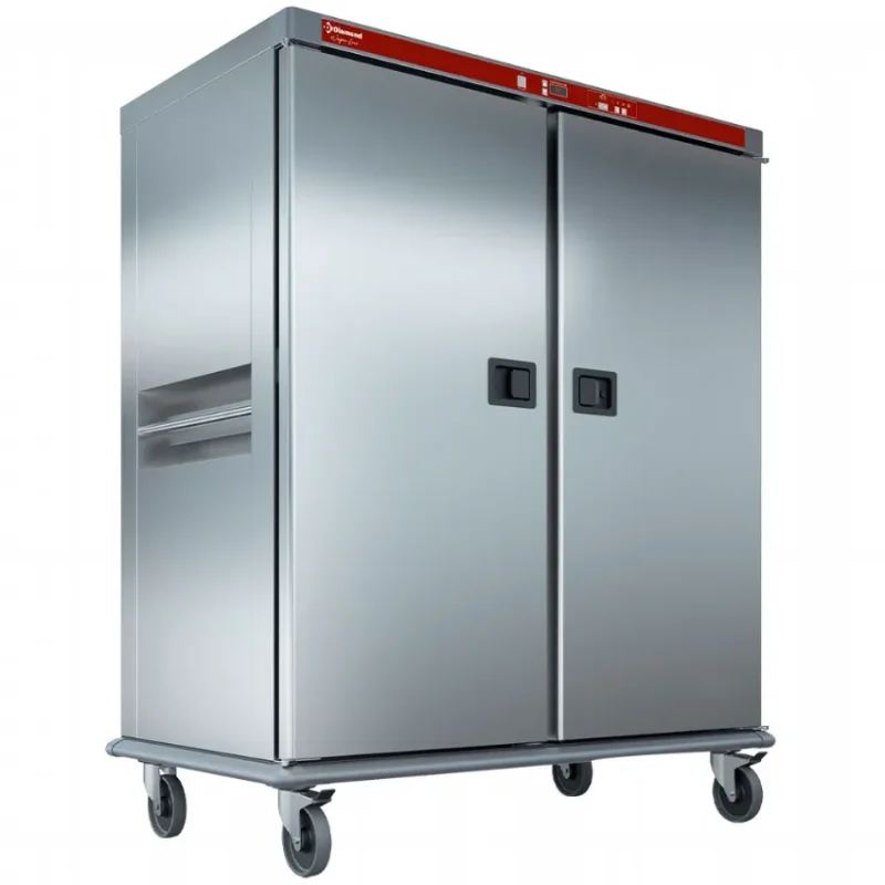 Commander Maintenant Chariot chauffant pour repas, 40 gn 2/1 humidification contrôlée chauffants gn 2/1