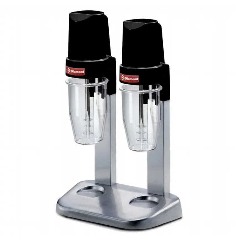 Machine à milk-shake 2 ventilé lexan 2 x 650cl (black) Vente Directe