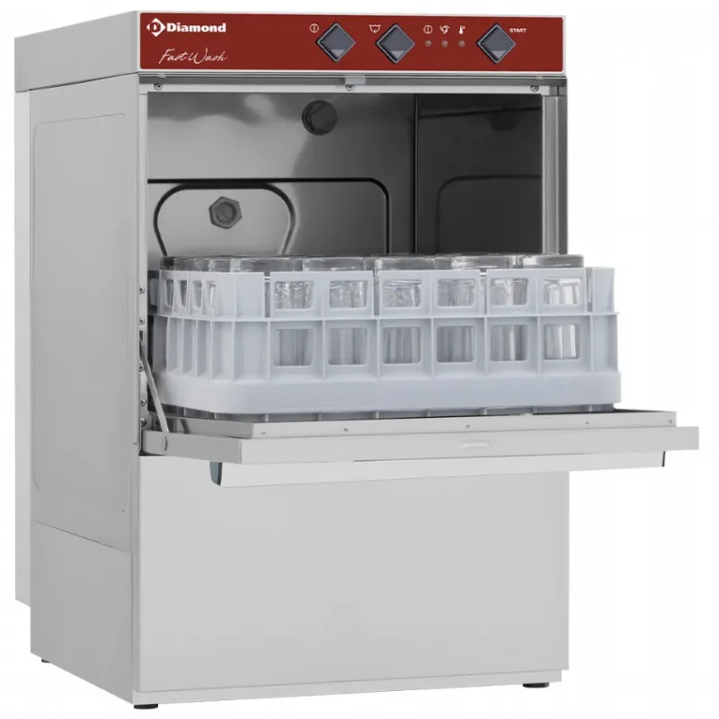 Commander Maintenant Lave verres professionnel electrique panier 400x400 mm fast wash