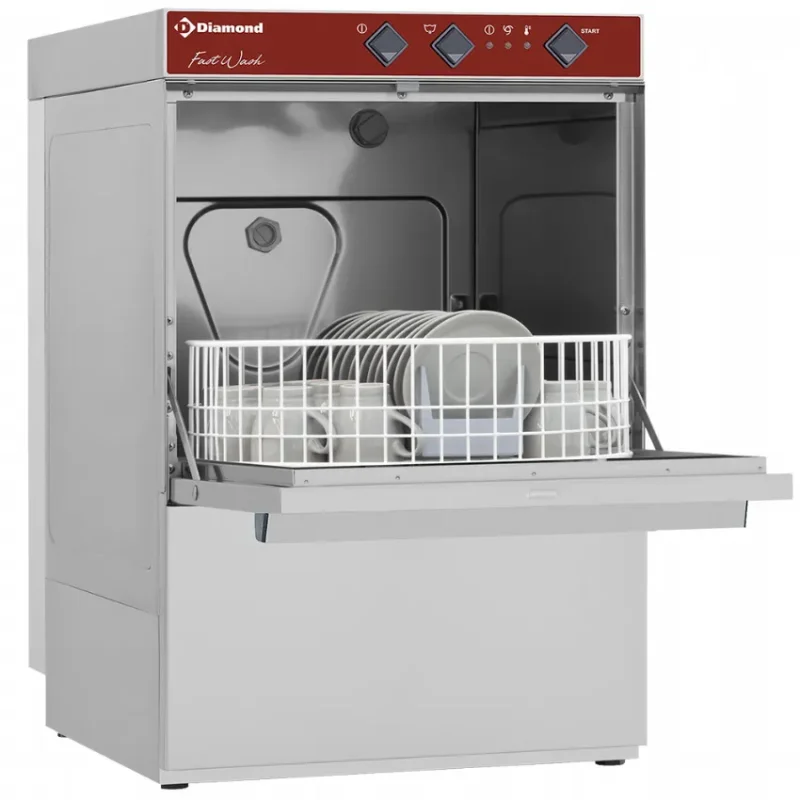 Offre Du Jour Lave verres professionnel electrique panier rond diam 400 mm fast wash