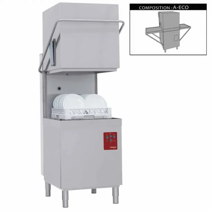 Pack lave vaisselle a capot pro fast wah : table eco entrée sortie fast wash Expédition Rapide