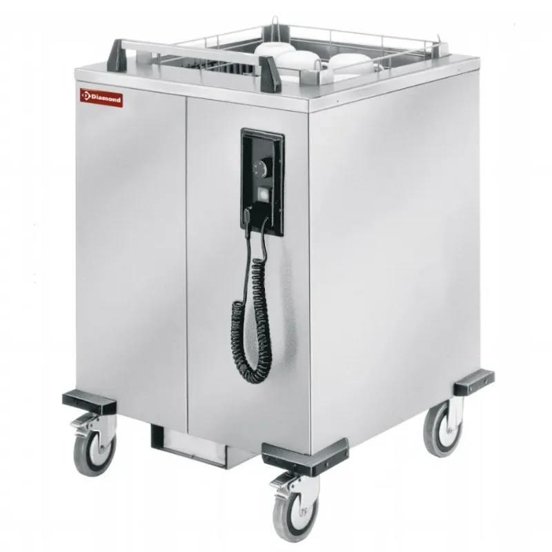 Chariot chauffant ressorts pour pan 500x500 mm paniers lave vaisselle Certifié