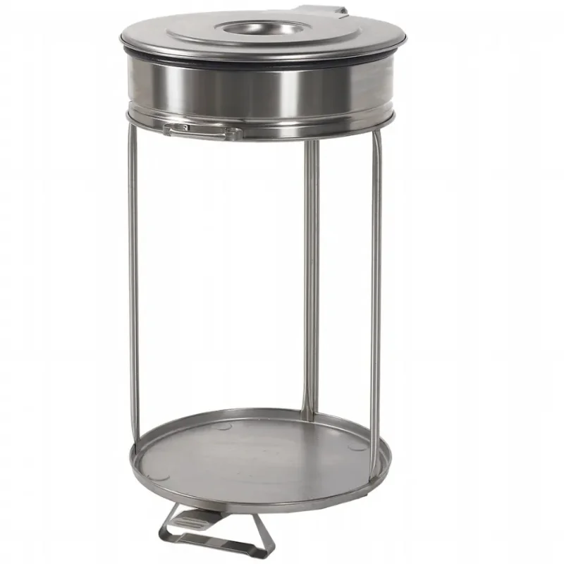 Chariot porte sacs poubelles diametre450xh850 Nouveauté