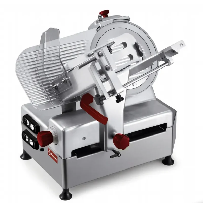 Trancheuse professionnelle oblique, lame diamètre 350 mm automatique trancheuses professionnel 575x700xh650 Réduction