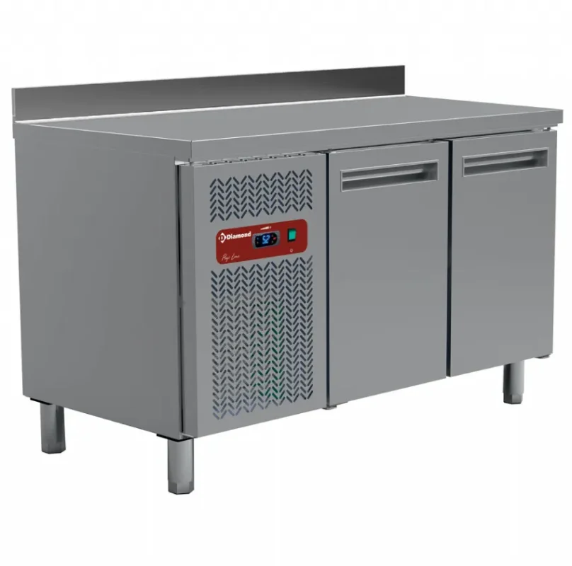 Retour Gratuit Table ventilée 2 portes gn 1/1 260 litres profi line 1350x700xh880/900 frigorifique