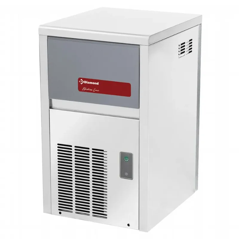 Machine a glaçons 22kg avec réserve air condenseur a air nordica line 345x404xh590 Prix Promo