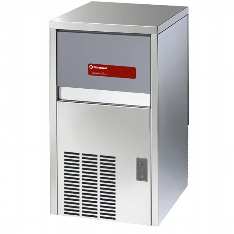 Nouvelle Collection Machine a glaçons plein 29kg avec réserve air condenseur a air nordica line 390x460xh690
