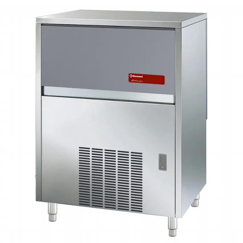 Soldes Machine a glaçons plein 67kg avec réserve air condenseur a air nordica line 738x600xh920+110