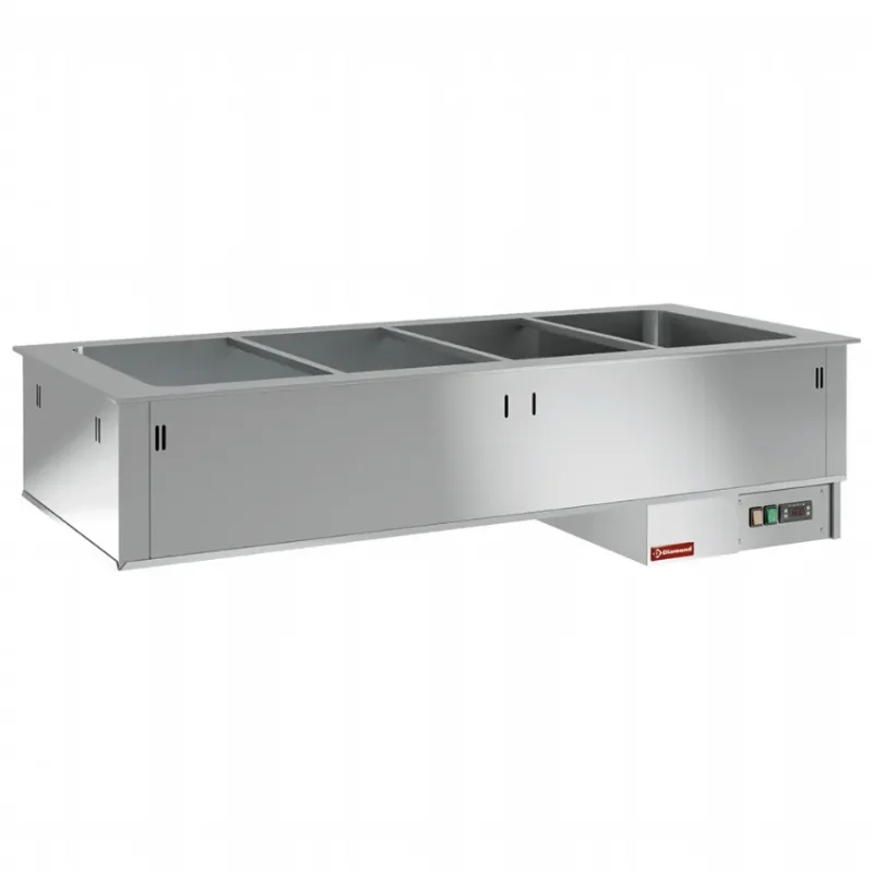 Élément cuve bain marie 3 gn 1/1 éléments bain-marie 1125x700xh380 Haute Qualité
