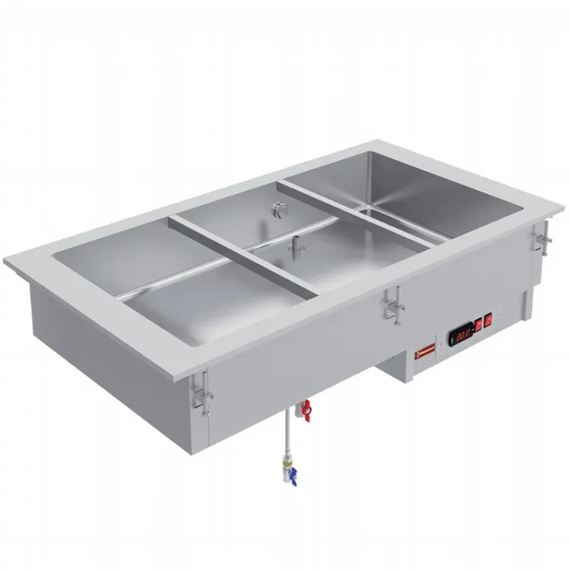 Élément bain marie 4 x gn 1/1 éléments bain-marie 1440x610xh295 Super Prix
