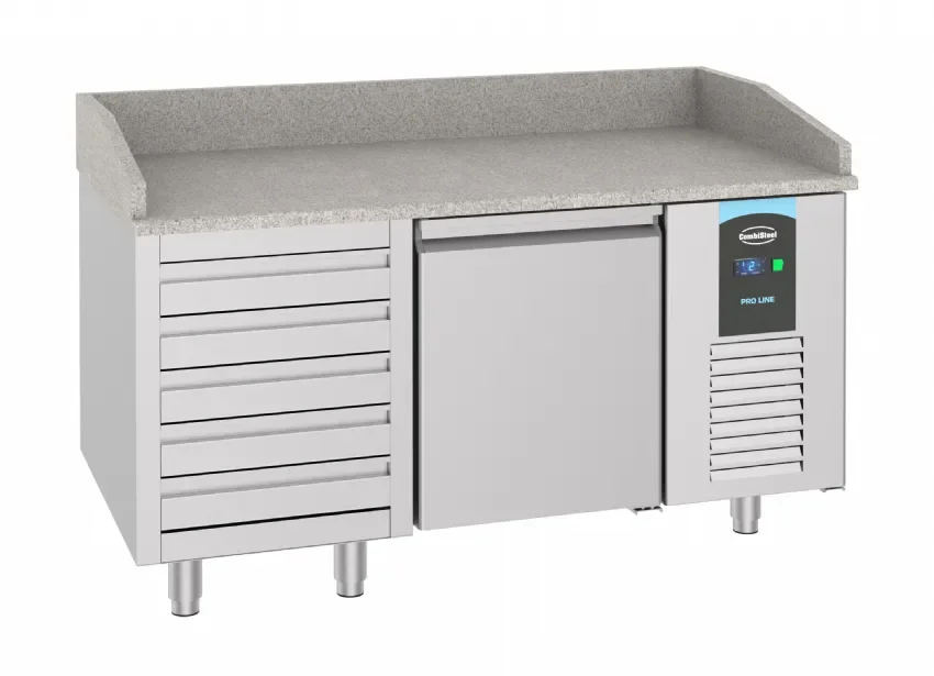 Meuble a pizza 1 porte et 5 tiroirs tropicalisé pro line Nouveauté