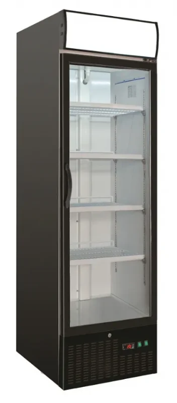 Acheter En Ligne Congélateur professionnel 1 porte en verre éclairage led ventilé 460 l