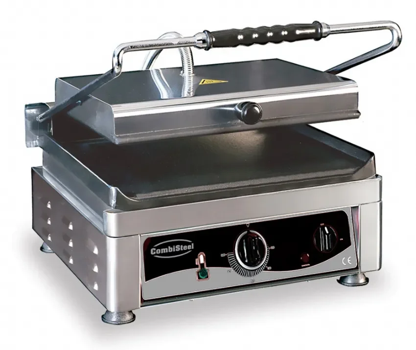 Nouveauté Machine a panini professionnel surface lisse 2,5kw 410*500