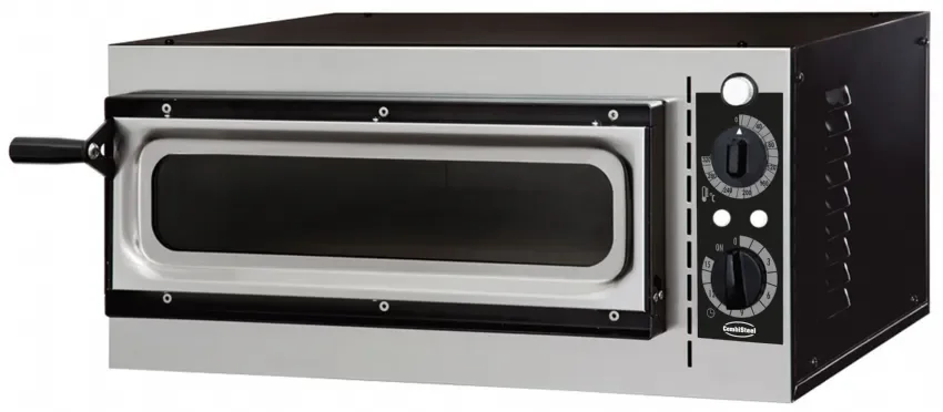 Livraison Express Four à pizza professionnel mono avec porte fenêtre 1 x 1