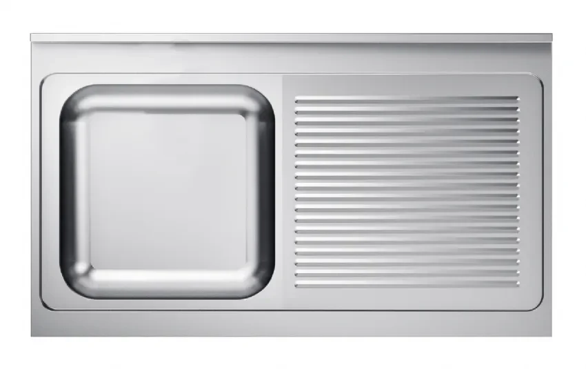 Paiement Sécurisé Bloc évier inox 600 seul x 1 à gauche 1200