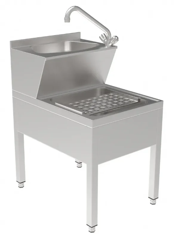 Lavabo mains sur pied pour cuisine professionnelle Promotion