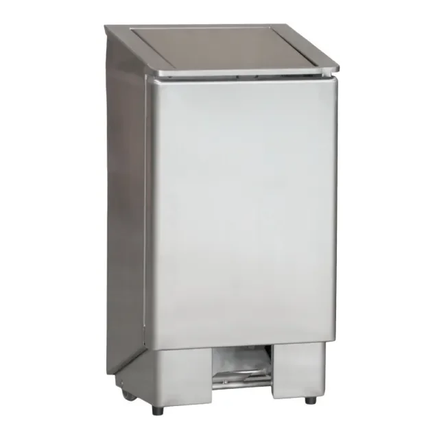 Offre Exclusive Poubelle inox de cuisine professionnel avec pédale 90l