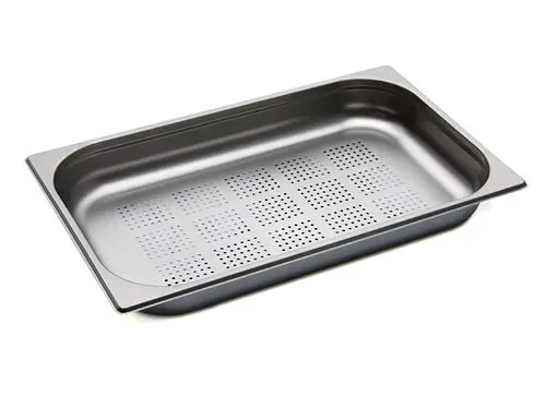 Bacs gastronome inox perforé 1/1gn profondeur 150mm Nouvel Arrivage