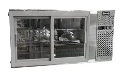 Commander Vite Vitrine de pâtisserie service avant arrière réfrigérée a poser 150 l